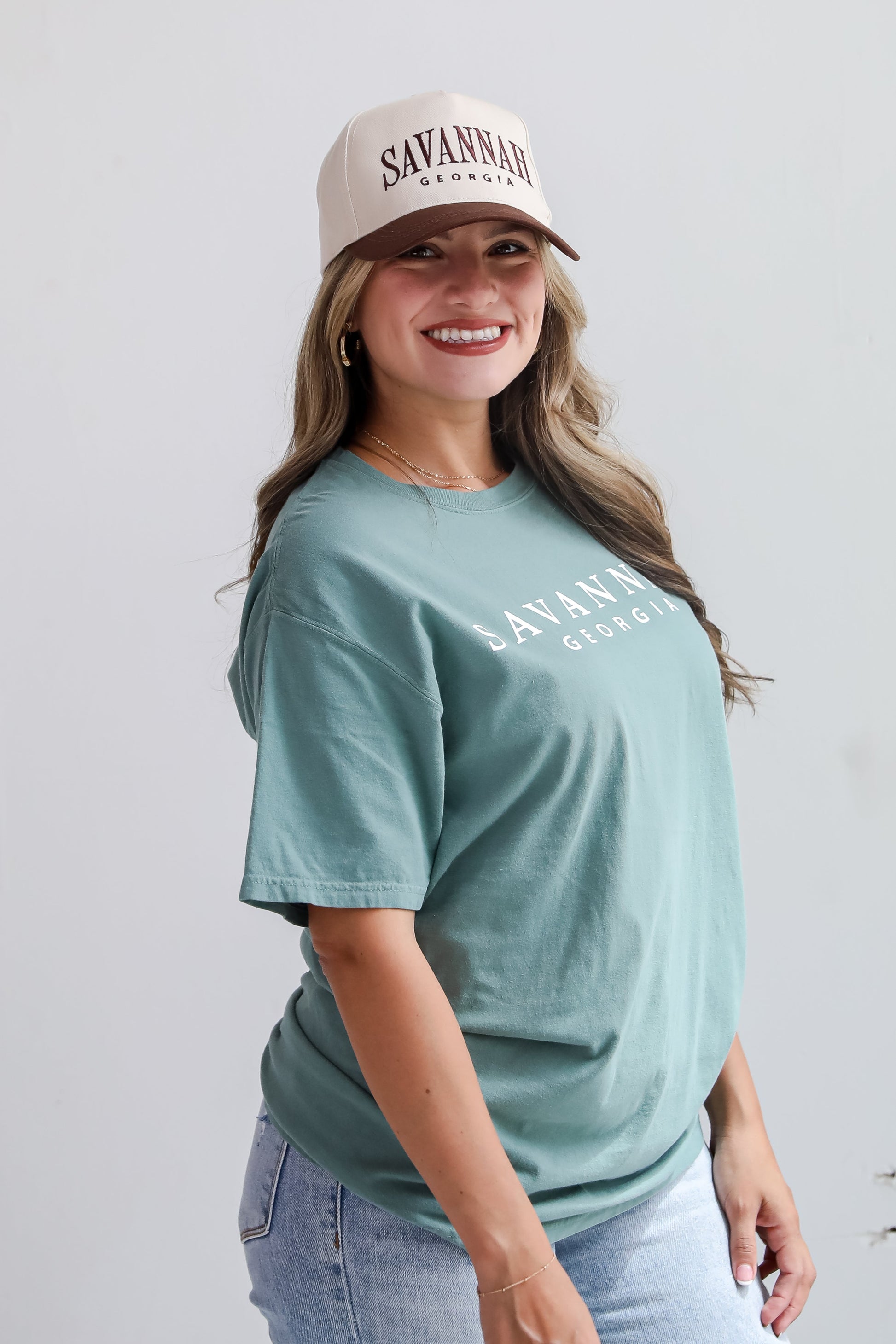 Dark Green Savannah Georgia Tee